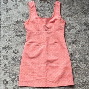 Jack Pink Sleeveless Printed Dress